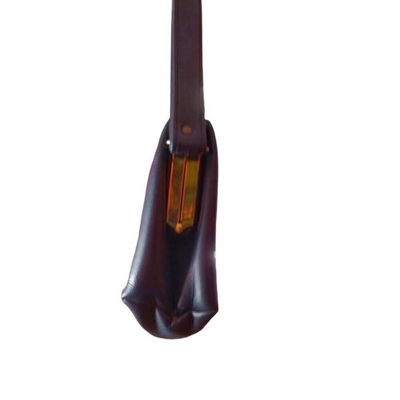 Vintage HL usa, Harry Levine leather kiss lock handbag - Picture 6 of 6